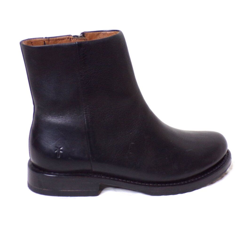 🆕 FRYE Veronica Classic Short Ankle Bootie Boot 6.5 Black - Picture 9 of 12